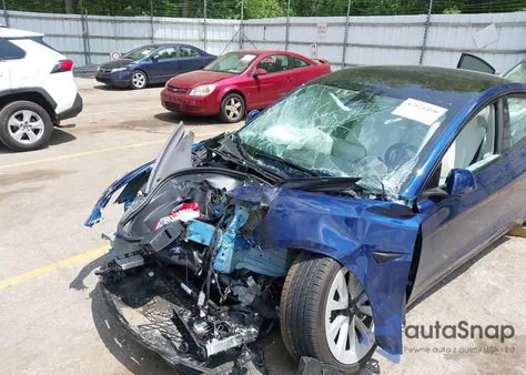 2023 Tesla Model 3 Long Range Dual Motor All-Wheel Drive из США, поврежденный, VIN 5YJ3E1EB1PF628157